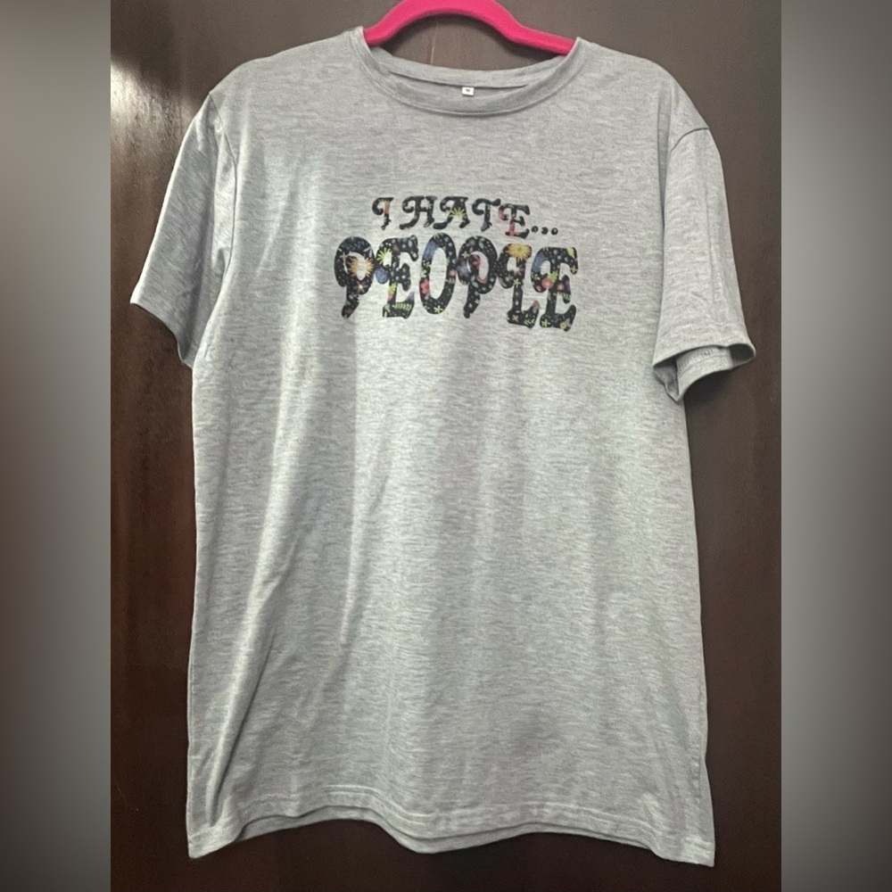 Gray Graphic T-Shirt